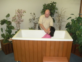 portable baptism demo