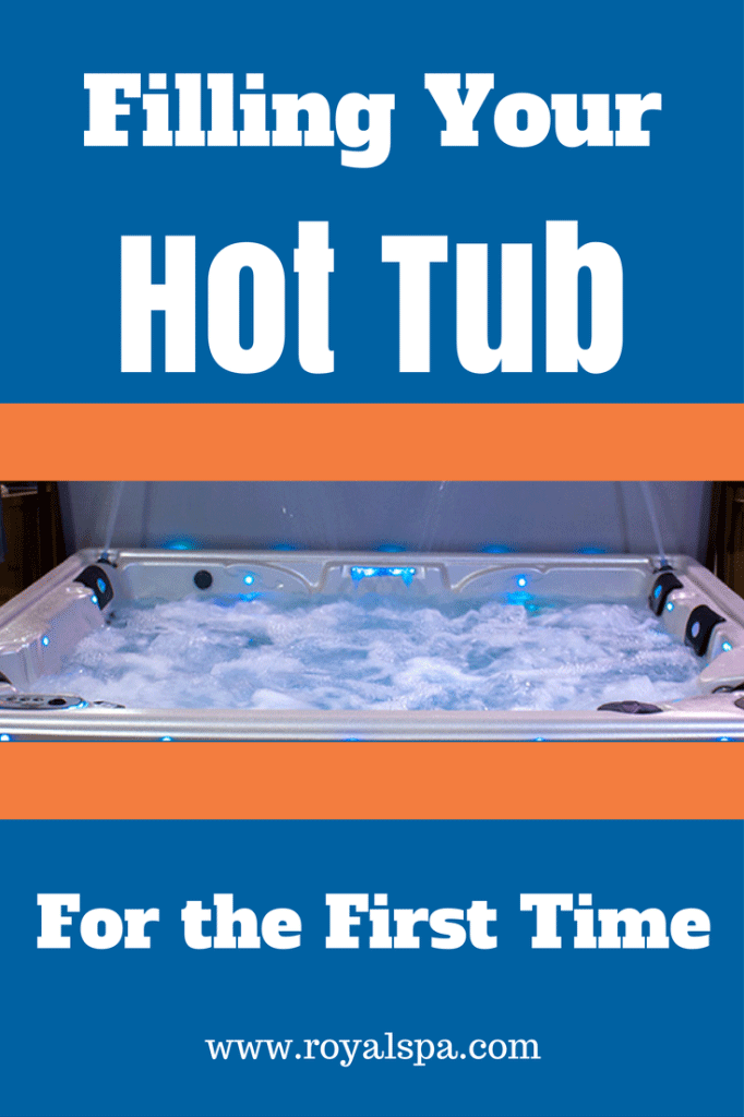Filling Up A Hot Tub For The First Time