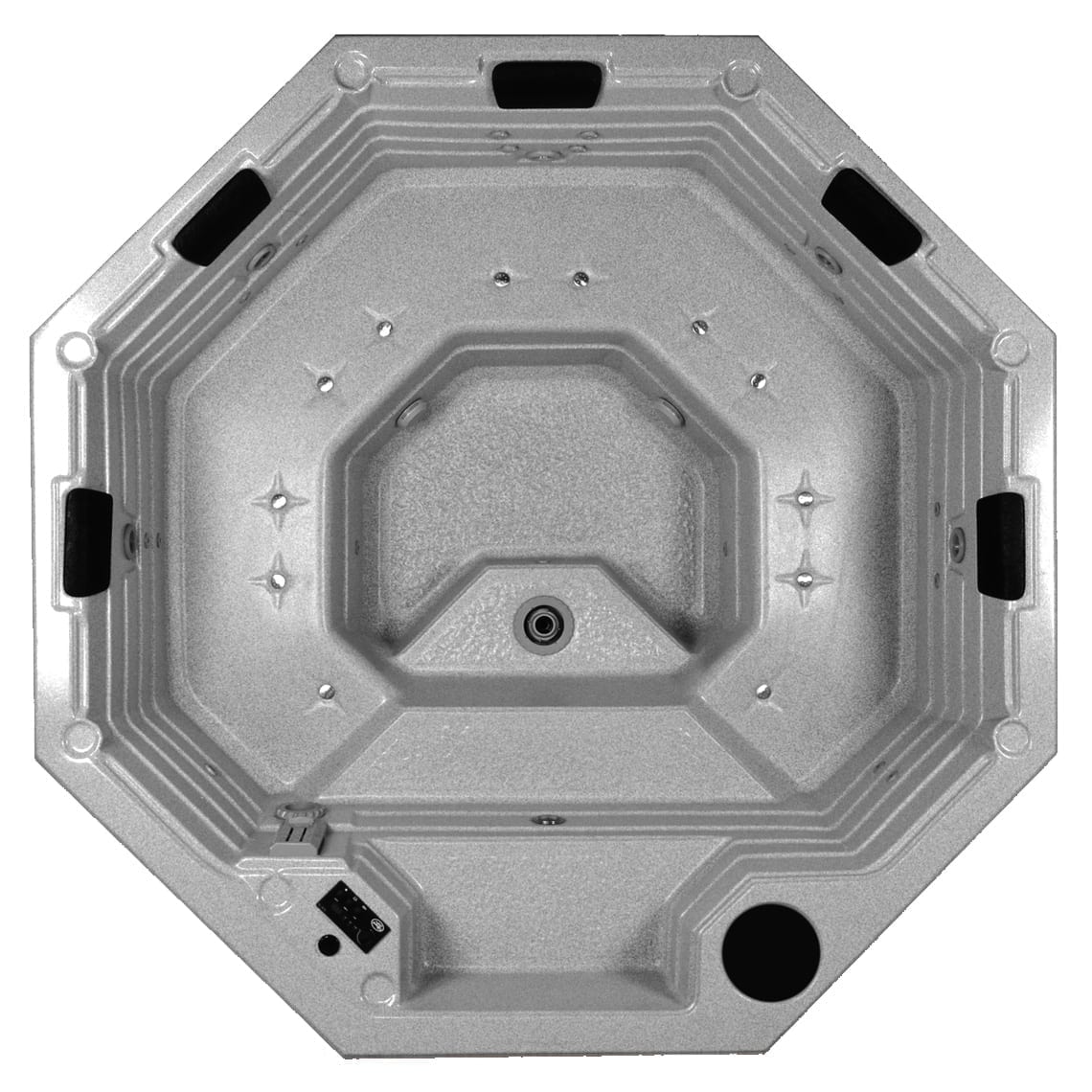 hot tub overhead view