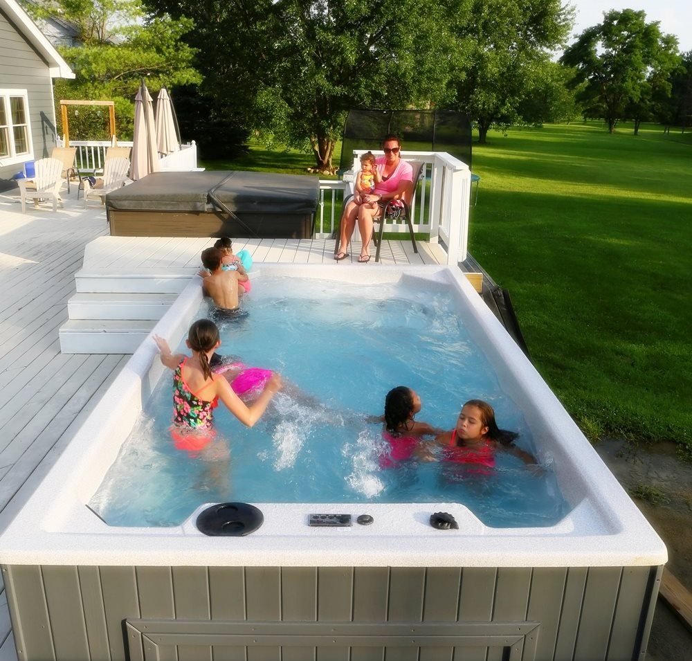 Swim Spas For Sale Swimming Pool Spa Made In The Usa