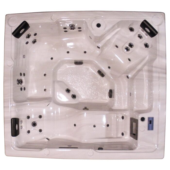 hot tub overhead view