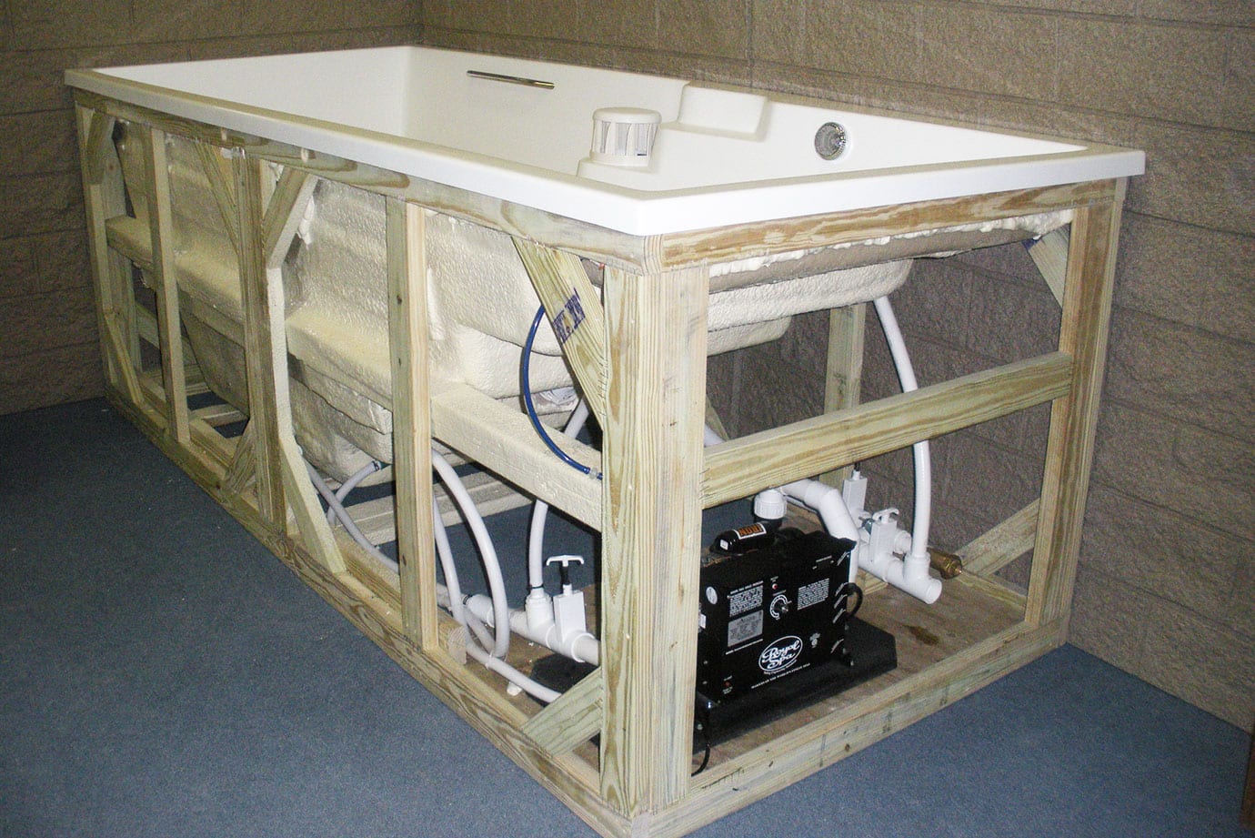 Built-in baptistry from Royal Spa