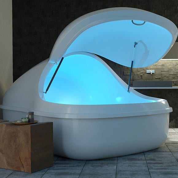 Royal Spa Float Pod - Open Lid