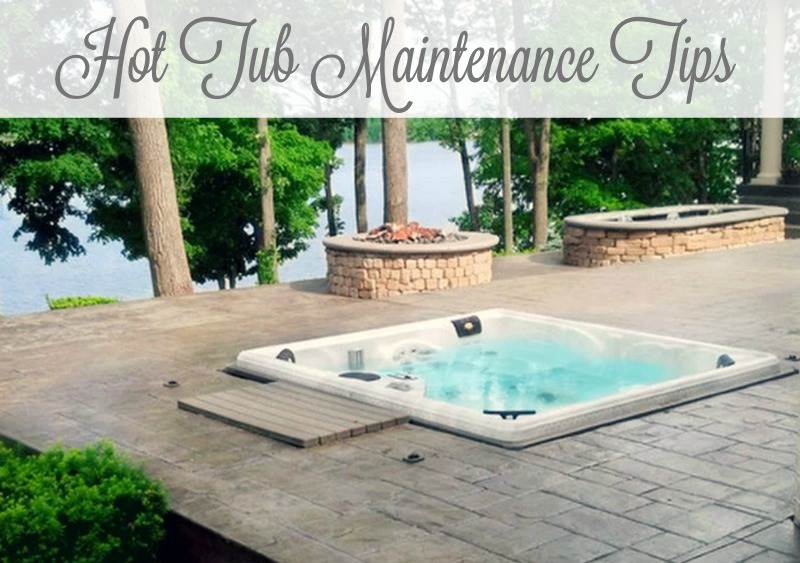 Weekly Hot Tub Maintenance