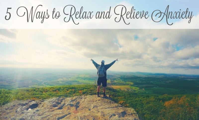 ways to relax anxiety